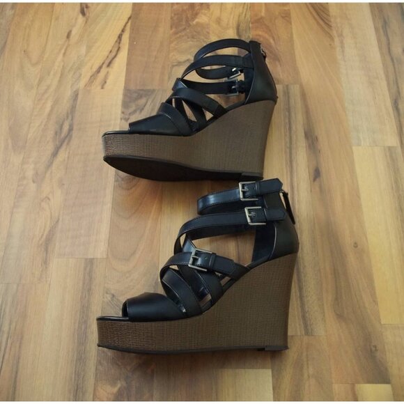 Indigo Rd® ‘Irkasnee’ Wedge Open Toe Platform Sandal Size US 9M - Picture 2 of 14